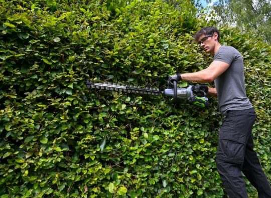 EGO rinnova la gamma professionale di tagliasiepi a batteria